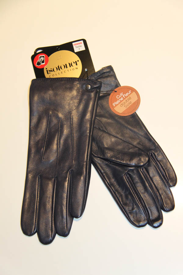 lagoon-embourg-isotoner-gants marron 