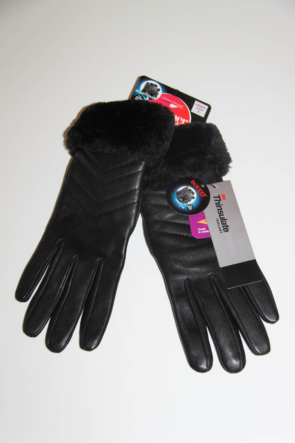 Gants Isotoner Femmes en Noir