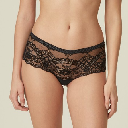 lagoon-marie jo-margot-shorty noir dentelle